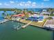 Stunning waterfront property, private dock, and solar panels at 12520 4Th E St, Treasure Island, FL 33706