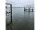 View of the water with a distant shoreline and other docks at 12520 4Th E St, Treasure Island, FL 33706