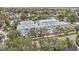 Aerial view of completed townhomes situated on a tree-lined street at 2125 1St N Ave, St Petersburg, FL 33701