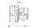 Two-story home floor plan showing 4 bedrooms, 3.5 bathrooms, and a 2-car garage at 2509 Mario Way, Clearwater, FL 33761