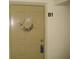 Apartment entry door with wreath at 3161 Lake Pine S Way # B1, Tarpon Springs, FL 34688