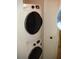Stackable Samsung washer and dryer in convenient laundry room at 3161 Lake Pine S Way # B1, Tarpon Springs, FL 34688