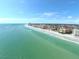 Aerial view of beach and coastline at 4305 Bayside Village Dr # 104, Tampa, FL 33615