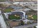 Aerial view of a baseball stadium at 4305 Bayside Village Dr # 104, Tampa, FL 33615