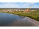 Aerial view of a waterfront community and building at 4305 Bayside Village Dr # 104, Tampa, FL 33615