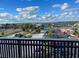 Stunning water view from balcony with parking lot view at 450 Treasure Island Cswy # 601, Treasure Island, FL 33706