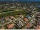 Expansive aerial showcasing home's location in upscale neighborhood at 5944 Bay S Dr, Gulfport, FL 33707