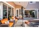 Inviting patio with comfortable seating and a view at 5944 Bay S Dr, Gulfport, FL 33707