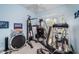 Home gym with various exercise equipment at 5944 Bay S Dr, Gulfport, FL 33707