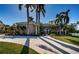Home exterior showcasing architectural details and landscaping at 5944 Bay S Dr, Gulfport, FL 33707