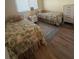 Guest bedroom with two twin beds and ample closet space at 6268 Palma Del Mar Blvd S # 215, St Petersburg, FL 33715