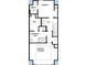 Second floor layout showcasing owner's retreat, two bedrooms, and two bathrooms at 110 21St N St, St Petersburg, FL 33713