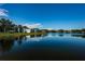 Stunning lakefront view of the community at 220 Woodlake Wynde # 220, Oldsmar, FL 34677