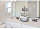 Double vanity bathroom with modern finishes and ample storage at 759 Steel Dr, Apollo Beach, FL 33572