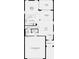 First floor plan showcasing kitchen, great room and garage at 759 Steel Dr, Apollo Beach, FL 33572