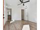 Bright, spacious bedroom featuring hardwood floors and a walk-in closet at 3035 1St S Ave, St Petersburg, FL 33712