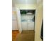 Laundry closet with a Whirlpool washer and dryer set at 1228 S Missouri Ave # 609, Clearwater, FL 33756