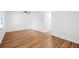 Bright bedroom with wood flooring and ceiling fan at 3330 W Heiter St, Tampa, FL 33607