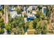 Large home with expansive lawn and driveway at 518 Riverside Dr, Tarpon Springs, FL 34689
