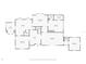 Detailed first floor plan with dimensions of each room at 518 Riverside Dr, Tarpon Springs, FL 34689