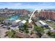 Aerial view of a canal-front house close to the beach at 115 Boca Ciega Dr, Madeira Beach, FL 33708