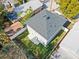 Aerial view showcasing the house's backyard and surrounding area at 1815 E 22Nd Ave, Tampa, FL 33605