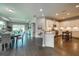 Open concept kitchen and dining area with modern finishes at 2004 Sidney St, Clearwater, FL 33763
