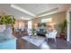 Spacious living area featuring hardwood floors, stylish furniture, and natural light at 2004 Sidney St, Clearwater, FL 33763