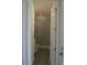 Clean bathroom with a walk-in shower, gray tile, and modern vanity at 3915 W Robson St, Tampa, FL 33614