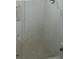 Modern glass shower with marble tile walls and floor at 3915 W Robson St, Tampa, FL 33614