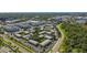Wide aerial view of community and waterfront at 3970 37Th S St # 14, St Petersburg, FL 33711