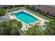 Refreshing kidney-shaped pool with ample lounge space at 3970 37Th S St # 14, St Petersburg, FL 33711