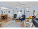 Relaxing living room with hardwood floors and ample natural light at 3970 37Th S St # 14, St Petersburg, FL 33711