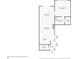 Floor plan featuring a living room, kitchen, primary bedroom, and dining room at 7600 Sun Island S Dr # 107, South Pasadena, FL 33707