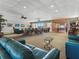 Resident lounge with ample seating and elevator access at 7600 Sun Island S Dr # 107, South Pasadena, FL 33707