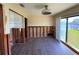Dining room under renovation, features water view at 17444 2Nd E St, Redington Shores, FL 33708