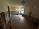 Living room with water view, currently under renovation at 17444 2Nd E St, Redington Shores, FL 33708