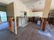 Kitchen undergoing renovation, showcasing new flooring at 17444 2Nd E St, Redington Shores, FL 33708