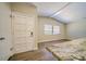 Bright entryway with hardwood floors and a view at 17444 2Nd E St, Redington Shores, FL 33708