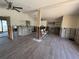 Living room undergoing renovation with new flooring at 17444 2Nd E St, Redington Shores, FL 33708