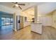 Updated kitchen featuring stainless steel appliances and a water view at 17444 2Nd E St, Redington Shores, FL 33708