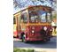 Charming vintage trolley in downtown Dunedin, a mode of convenient transportation at 200 Glennes Ln # 111, Dunedin, FL 34698