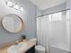 Clean bathroom featuring a tub, toilet and vanity at 2622 Bonterra Blvd, Valrico, FL 33594