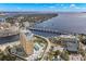 Stunning waterfront property aerial view at 345 Bayshore Blvd # 1104, Tampa, FL 33606