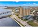 Aerial view of high rise building by the water at 345 Bayshore Blvd # 1104, Tampa, FL 33606