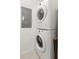 Laundry area with stackable washer and dryer at 345 Bayshore Blvd # 1104, Tampa, FL 33606