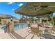Relaxing pool area with seating and umbrellas at 345 Bayshore Blvd # 1104, Tampa, FL 33606