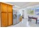Bright kitchen with stainless steel appliances and wood cabinets at 4715 Bay Ne St # 227, St Petersburg, FL 33703