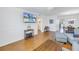 Living room with hardwood floors and a TV at 4715 Bay Ne St # 227, St Petersburg, FL 33703