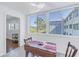Bright dining area with table and chairs, water view at 4715 Bay Ne St # 227, St Petersburg, FL 33703